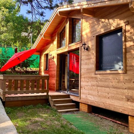 Camping L'Enclave Mobil-Home Estavar エクステリア 写真