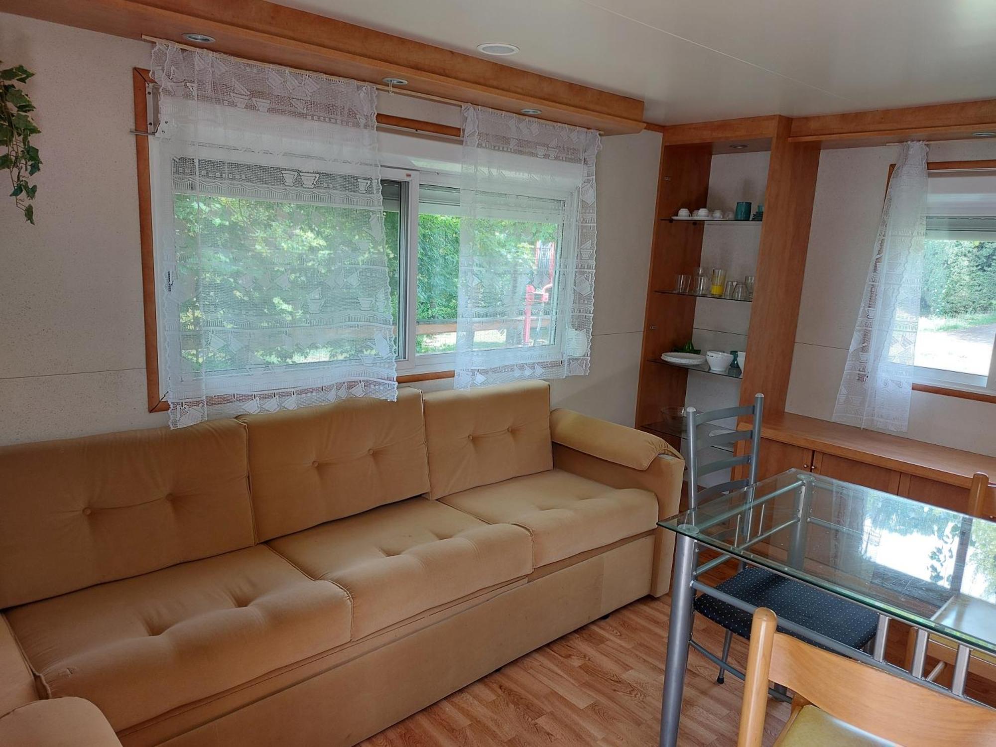 Camping L'Enclave Mobil-Home Estavar エクステリア 写真