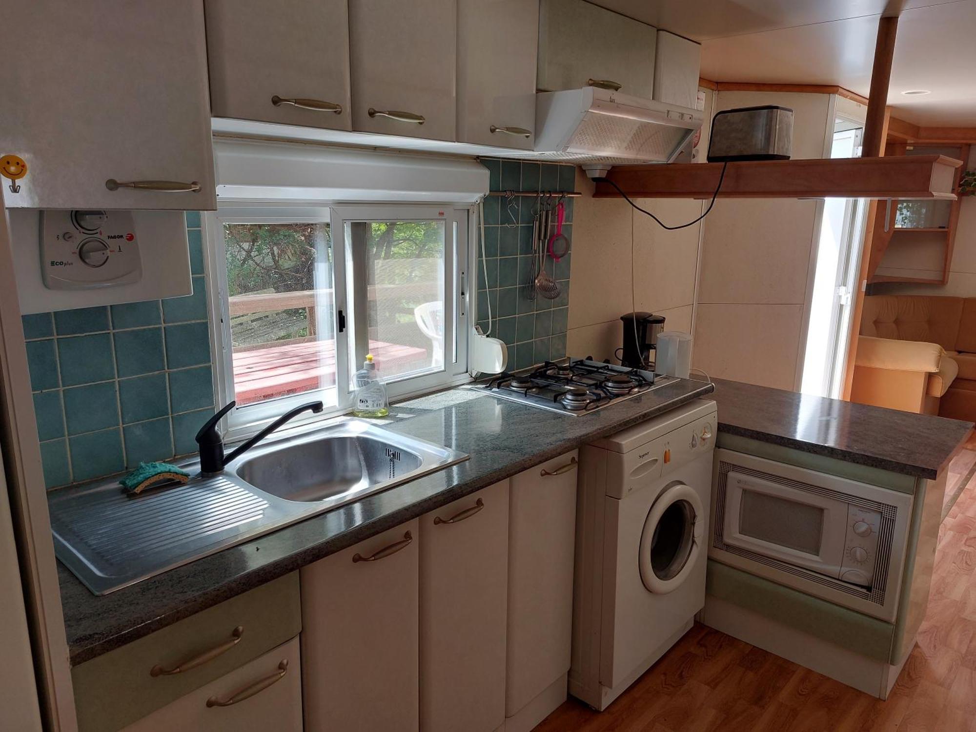 Camping L'Enclave Mobil-Home Estavar エクステリア 写真