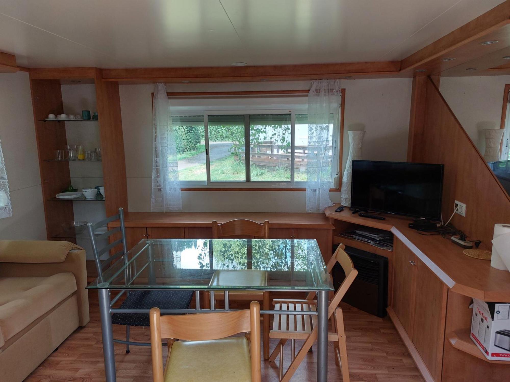 Camping L'Enclave Mobil-Home Estavar エクステリア 写真