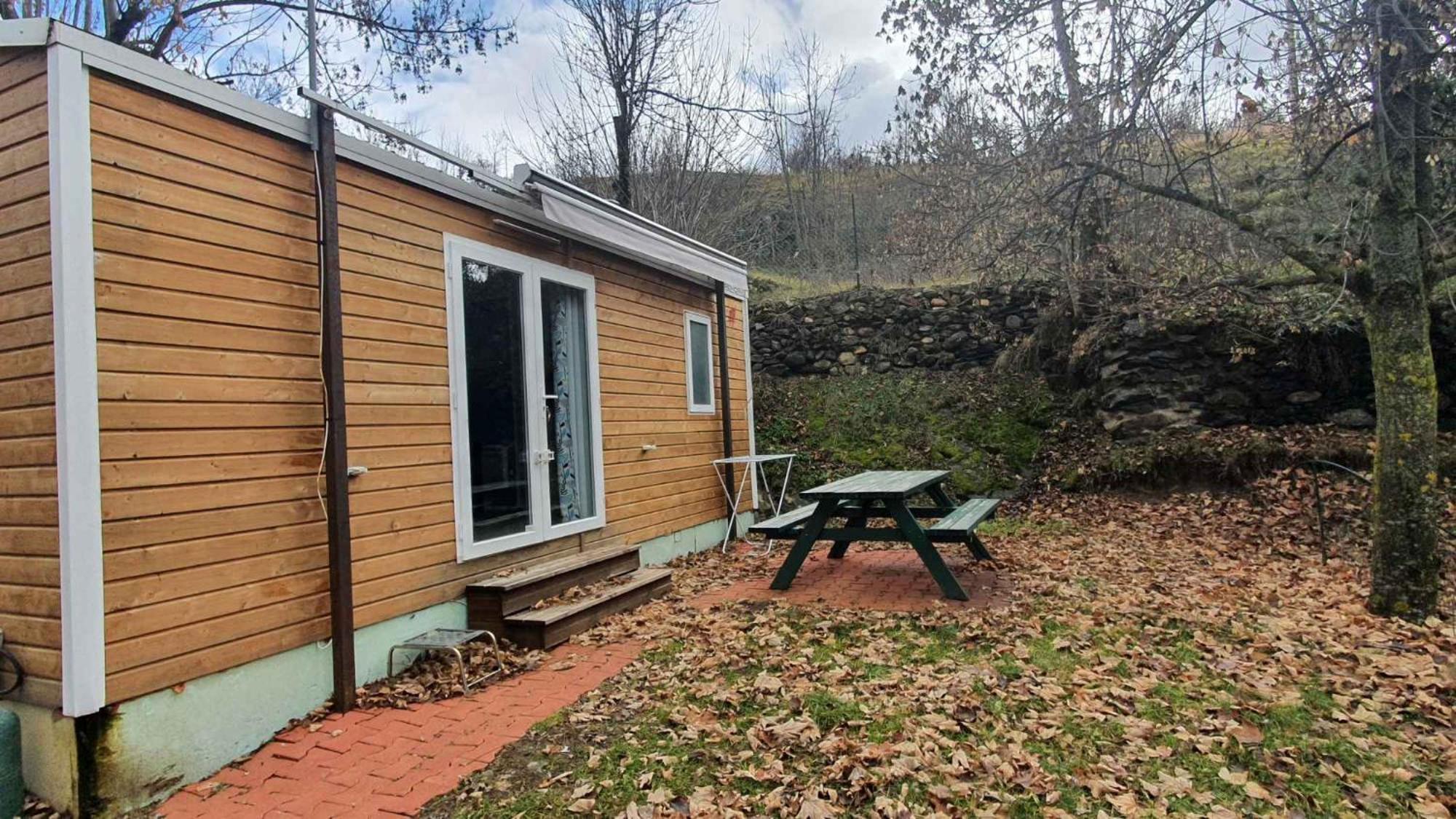 Camping L'Enclave Mobil-Home Estavar エクステリア 写真