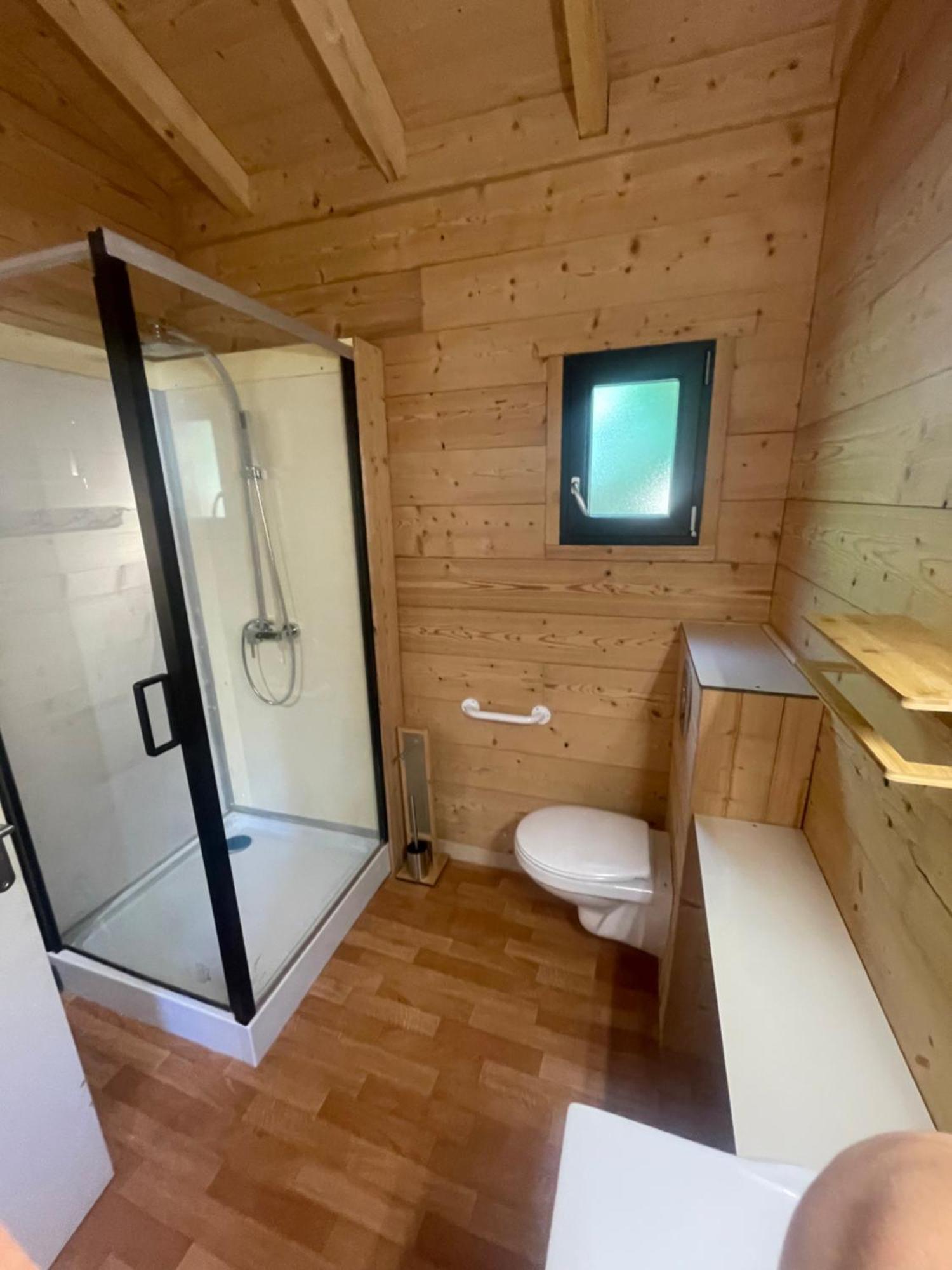 Camping L'Enclave Mobil-Home Estavar エクステリア 写真