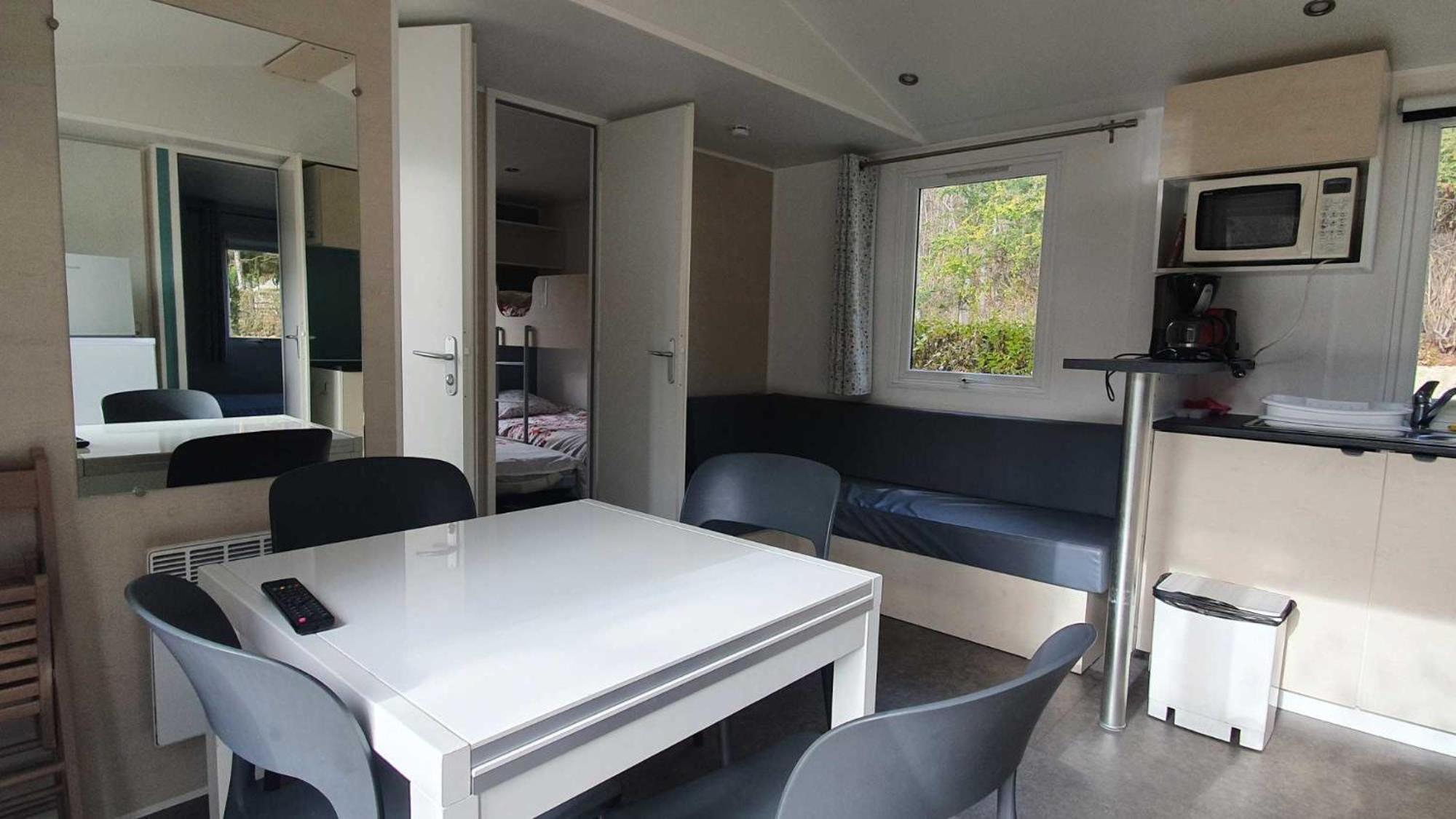 Camping L'Enclave Mobil-Home Estavar エクステリア 写真