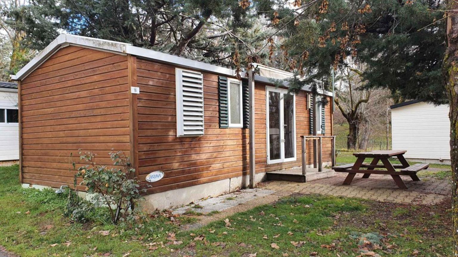 Camping L'Enclave Mobil-Home Estavar エクステリア 写真