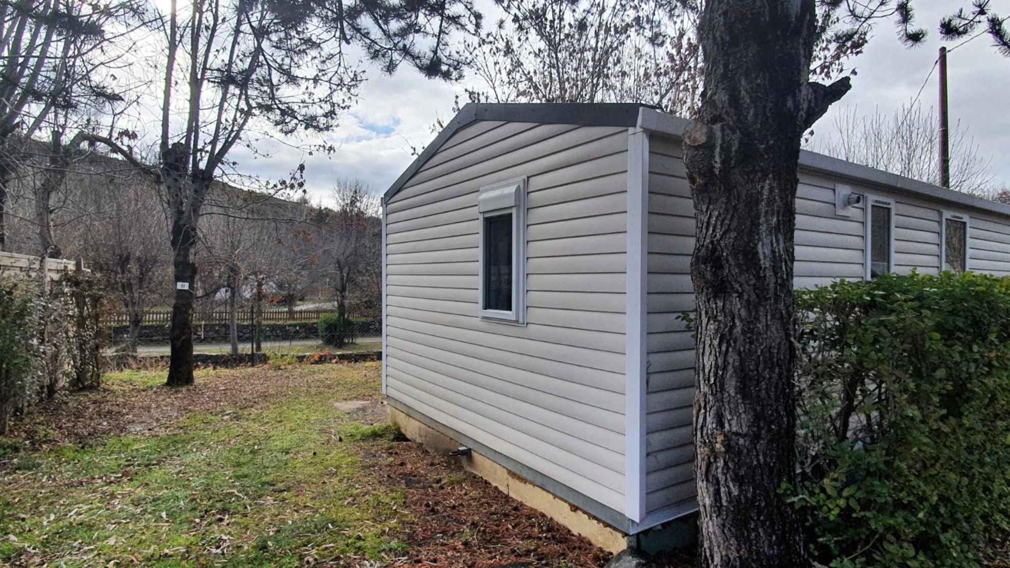 Camping L'Enclave Mobil-Home Estavar エクステリア 写真