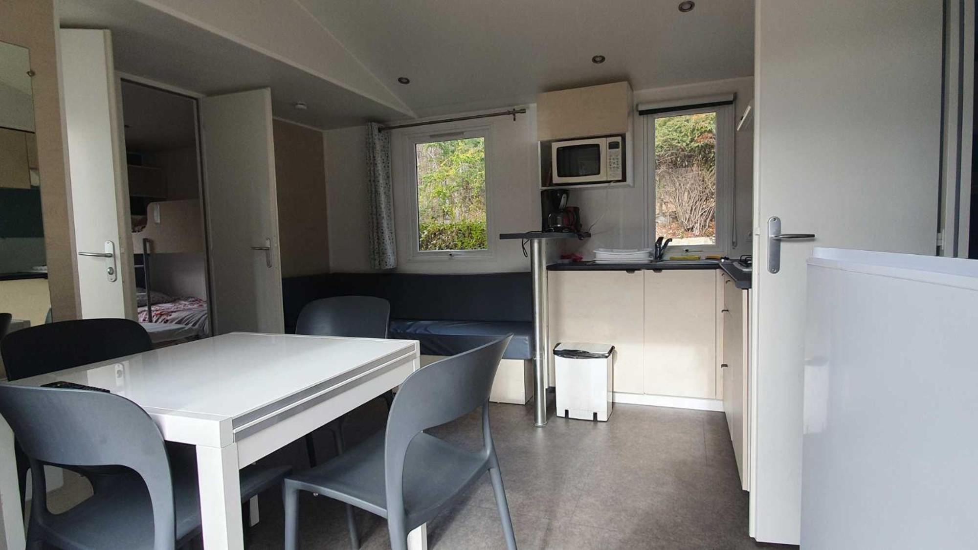Camping L'Enclave Mobil-Home Estavar エクステリア 写真