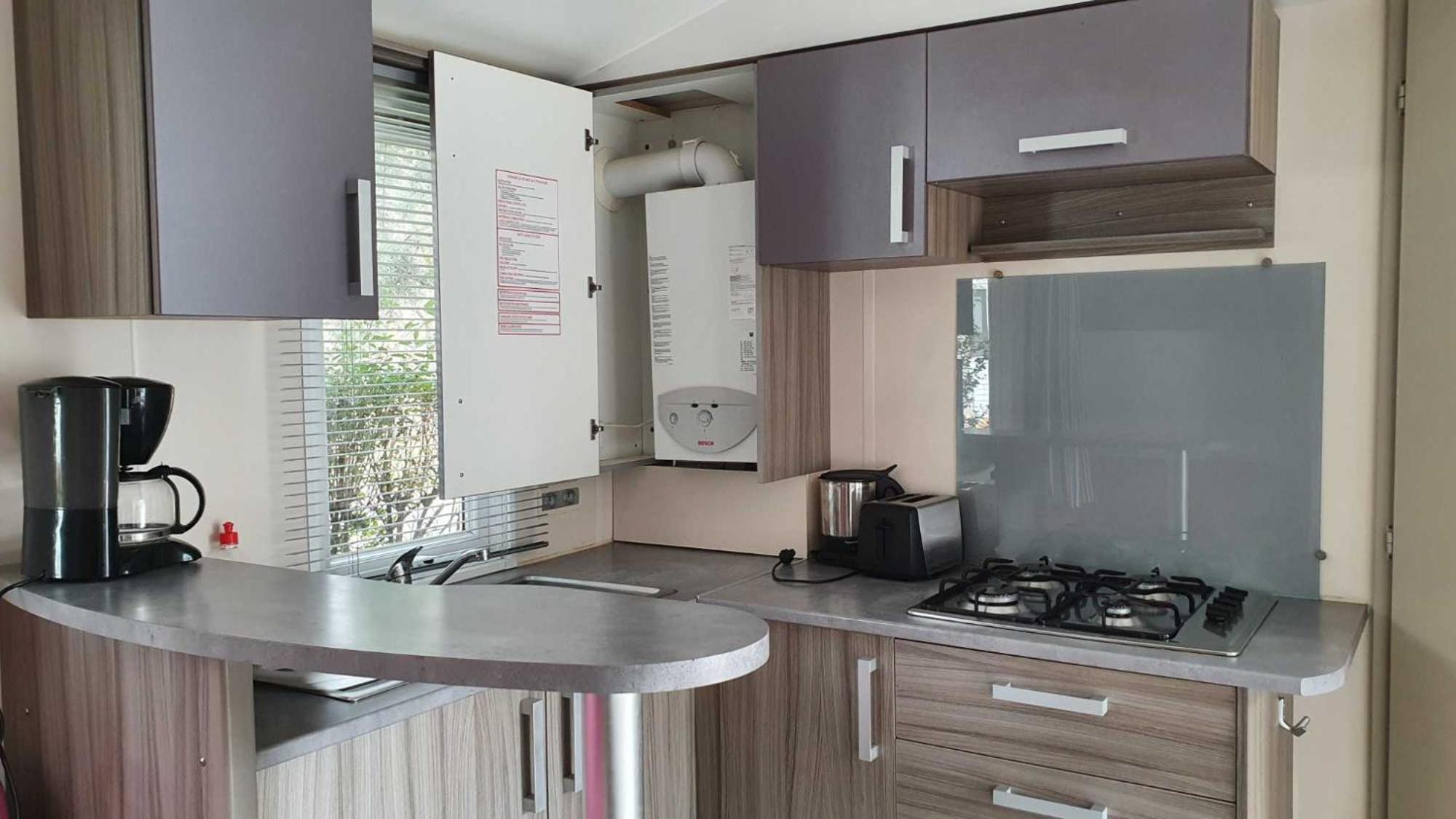 Camping L'Enclave Mobil-Home Estavar エクステリア 写真